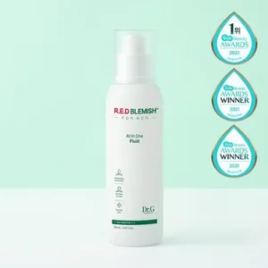 Bộ chăm sóc da tất cả trong một dành cho nam Dr. G Chất lỏng nhược điểm màu đỏ 150ml + tấm mặt nạ chất lượng tốt 1ea - Product Image 1