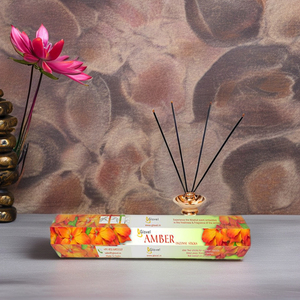 Bâtons d'encens parfumés noirs classiques faits à la main de qualité supérieure, arôme floral, aromathérapie, religieux pour la méditation, en vrac - Product Image 5