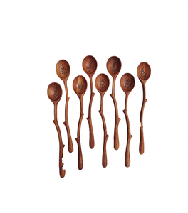 Meilleures ventes Cuillères à soupe en bois emballées sur mesure pour articles décoratifs Leurres de pêche Ustensiles de cuisine Jouets pour enfants Projets artistiques - Product Image 6