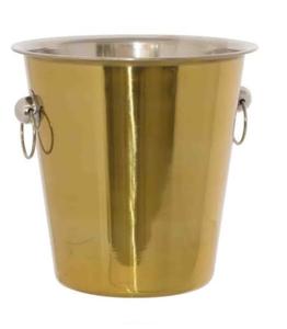 Seau à glace en métal au design le plus récent pour articles en argent faits à la main, articles pour la maison et le bar, seau à glace pour refroidir les boissons, en vente à prix abordable - Product Image 3