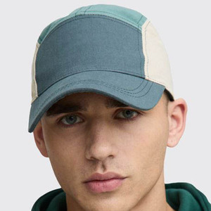 Casquette de baseball multipanneaux personnalisée en gros avec visière incurvée et sangle réglable, casquettes de baseball respirantes de qualité supérieure à 6 panneaux - Product Image 4