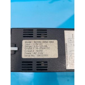 S-CON SCONI-2200-5NX ใช้แล้วตามสภาพเดิม อะไหล่อุปกรณ์เซมิคอนดักเตอร์รุ่นเก่า - Product Image 3