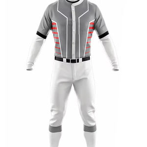 Ensemble d'uniformes de baseball personnalisés de haute qualité pour hommes, respirants et à séchage rapide - Product Image 3
