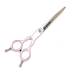 6-Inch Pink Curve <b>Dog</b> Grooming <b>Scissors</b> Professional Pet Hair Cutting Shears with Ergonomic Handle Blunt Safety Tips - Product Image 3