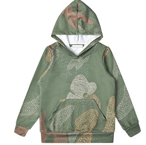 OEM Heavy Weight <b>Wool</b> Cotton Custom Logo Printed Sublimated Hooded Children Clothes Blank High Quality Boys Breathable Hoodies - Product Image 1