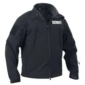 เสื้อแจ็คเก็ตนิรภัยแบบกันน้ำ ผ้าซอฟต์เชลล์ สะท้อนแสง สำหรับสวมใส่ลำลอง วัสดุสะท้อนแสง ราคา FOB บังกลาเทศ เสื้อแจ็คเก็ตสำหรับเจ้าหน้าที่รักษาความปลอดภัย - Product Image 6