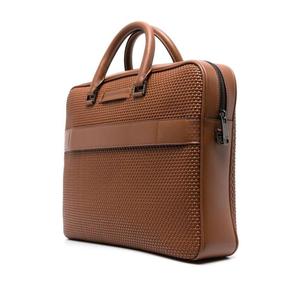 Bolsos de cuero genuino de lujo para ordenador portátil, regalo para hombres, bolsos de oficina de cuero ligeros y ecológicos para documentos, pantalla para ordenador portátil - Product Image 3