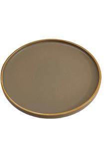 Superbe Assiette Ronde en Céramique Style Art Déco Français pour Desserts et Gâteaux – Création Artistique pour la Maison et la Table - Product Image 2