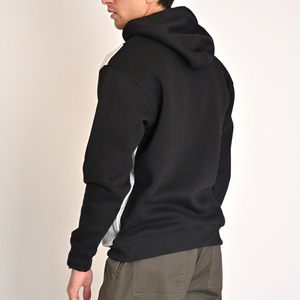 Sweat-shirt à capuche pour homme, à blocs de couleur, à manches longues, décontracté, avec cordon de serrage - Product Image 6