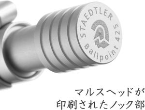Stylo à bille en métal de qualité supérieure Japan for 925 25 F-9, 0,7 mm, argent, écriture professionnelle, papeterie de luxe, encre noire - Product Image 2