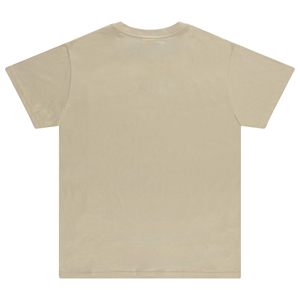 Camiseta Oversize de Manga Corta con Logo Frontal Estampado por Transferencia Térmica, Estilo Urbano, Cuello Redondo, para Hombre, Informal, de Algodón Tejido - Product Image 4