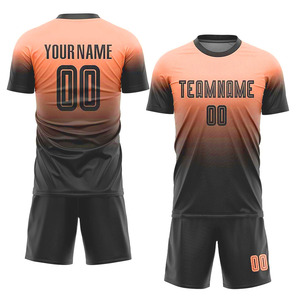 TRENDION APPARELS ชุดเสื้อฟุตบอลแบบกำหนดเอง สีเขียว-ดำไล่เฉด พิมพ์ลายแบบระเหิด สำหรับทุกเพศ ระบายอากาศได้ดี ผลิตจากโพลีเอสเตอร์ - Product Image 4