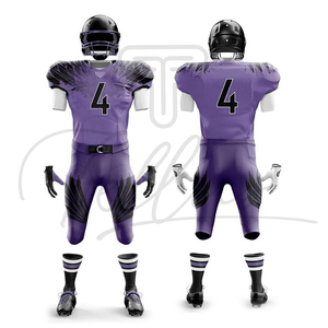 Different Style Plain Color American Football Uniform Custom Sublimated Quick Dry American Football Uniform - Product Image 5