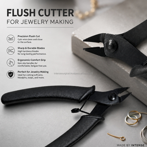 Alicates de Corte Profesionales de Acero Inoxidable para Joyería Permanente, Herramienta para Fabricación de Joyas - Product Image 2