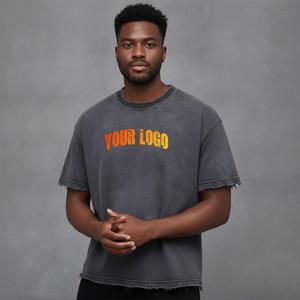 Camiseta Fashion Sunfade Premium Lavada, 100% Algodón Transpirable, Colección de Ropa Urbana Casual de Verano para Uso Diario - Product Image 1