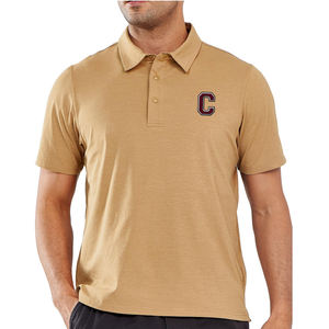 Camiseta Polo Casual de Manga Corta con Cuello Camisero, Corte Ajustado, Sublimación Sólida para Hombre, Ropa de Verano de Secado Rápido en Oferta - Product Image 1