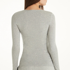 Camisetas de manga larga de alta calidad para mujer, para gimnasio, entrenamiento, correr, con cuello redondo, a la moda. - Product Image 2