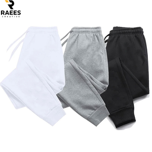 Pantalones Casuales de Hombre de Moda, Ajustados, con Cintura Elástica, Estilo Urbano, de Tela de Lana Lavada, Cómodos y de Tiro Medio, ¡Venta Caliente! - Product Image 1