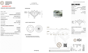 Crownlite Jewels Diamant de laboratoire cultivé rond taille brillant rose vif fantaisie 2,01 ct VS1 certifié IGI pour la fabrication de bijoux - Product Image 6