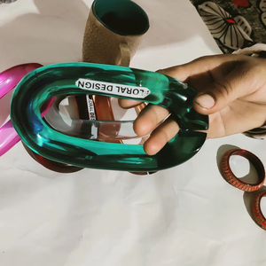 Eslabones de cadena de resina epoxi, cadena de resina, decoración de pared de resina, cadena de resina para arte, decoración de cadena de resina de lujo - Product Image 5