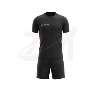 ชุดฟุตบอลชายพรีเมียม ระบายอากาศได้ดี เสื้อและกางเกงขาสั้น ชุดทีมสโมสรแบบสั่งทำพิเศษ พร้อมบริการ OEM - Product Image 2