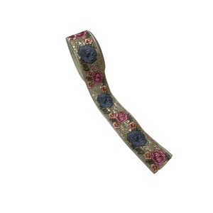 Hot Sale Designer Lace Ribbons Floral Embroidery Lace Trim for Clothing Accessories Bridal Wear Party Dresses Available For Sale - Product Image 2