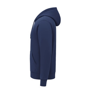 <b>Men's</b> <b>Grey</b> Zipper Sweatshirt Regular Fit <b>Fleece</b> Casual Autumn Wear 100% Cotton Knitted Long Sleeve Solid Color Hoodies - Product Image 6
