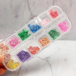 Polymer Clay Flower Slices Miniature Dollhouse <b>Accessories</b> Assorted Colors DIY Craft for ages 14+ - Product Image 4