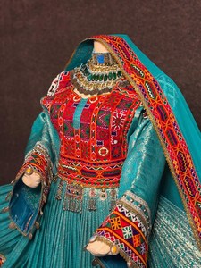 High Quality 100% Polyester Fabric Wholesale 2026 Hot Selling STAR IMPEX Afghan Kuchi Floor-Length A-Line <b>Wedding</b> Dresses Adults - Product Image 5