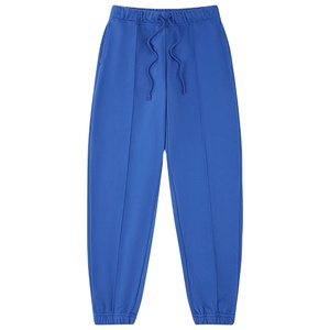 Wholesale 2025 Unisex Solid Jogger <b>Pants</b> High Quality 100% Cotton Sweat <b>Pants</b> Quick Dry Feature Logo Decoration Custom XL Men - Product Image 4