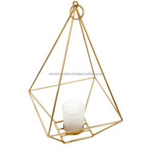 Bougeoir en fil de fer de haute qualité fait à la main personnalisé nouveau Design bougeoir en métal haut fournisseur Inde - Product Image 2