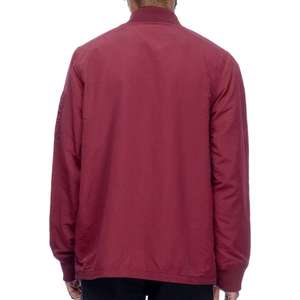 Chaqueta Cortavientos con Capucha para Hombre, Diseño Color Block, Cierre de Cremallera, Casual, Otoño, Poliéster, Manga Larga con Bolsillos - Product Image 6