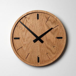 Boîtes en bois et horloges murales de qualité supérieure, horloge murale design moderne à aiguille à quartz simple face pour la décoration du salon, directement de l'usine - Product Image 1