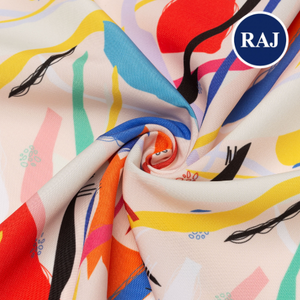 Tela de Poliéster Estampada a la Moda, Colorida, Transpirable y de Secado Rápido para Vestidos de Verano, Camisas y Textiles para el Hogar - Product Image 1