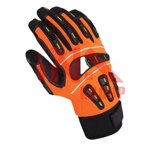 Men's Touch Screen Work Gloves Flexible Breathable Fit with Padded Features for Utility Mechanic Use <b>Security</b> Protection Product - Product Image 2