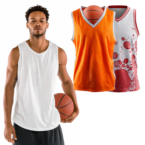 Basketball Sublimation Tank Tops Men Sportswear Sleeveless <b>Singlet</b> Top Football Sleeveless Jersey <b>Running</b> Wear Vest Workout Vest - Product Image 5
