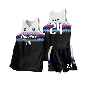 Conjuntos de Uniformes de Baloncesto con Estampado Luminoso Personalizado de Calidad Premium 2026, Transpirables, de Secado Rápido, Tallas Grandes, para Juegos y Entrenamiento - Product Image 2