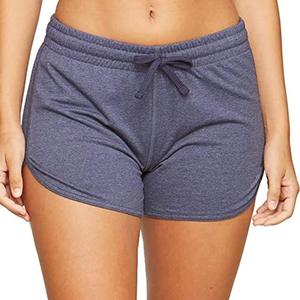 Pantalones Cortos de Felpa 100% Algodón LOGO, 330 g/m², Gruesos, para Invierno, Mujer, Lisos, Casuales, Diseño Clásico Básico, Ropa de Estar por Casa - Product Image 1