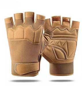 Guantes Tácticos de Camuflaje para Ciclismo, Escalada Deportiva, Paintball, Tiro, Caza, Equitación, Esquí, Medios Dedos, para Hombre - Product Image 4