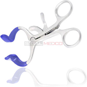 Molt Mouth Gag Bleu 4,5 pouces, outil de chirurgie buccale de qualité supérieure avec embouts en PVC bleu, instrument médical de qualité A+ pour la dentisterie - Product Image 4