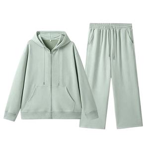 Econex Sports 2025 Conjunto de chándal de invierno para mujer Sudadera con capucha de manga larga con cremallera completa Legging Impresión digital Conjunto de dos piezas - Product Image 3