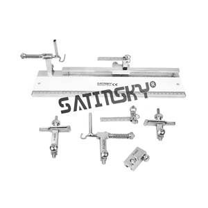 Laringoscopio DL rígido de fibra óptica, juego operativo, 15 Uds., caja de instrumentos, instrumento ortopédico para artroscopia - Product Image 4
