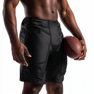 Custom Sportswear American Football Practice Shorts 100% Spandex Football Pants Custom Football Training Pants - Product Image 6
