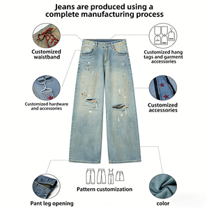 Venta Directa de Fábrica: Shorts de Mezclilla para Hombre, Corte Bootcut, Cintura Media, de Secado Rápido, Estilo Vintage, a la Moda, Personalizados para Invierno - Product Image 5
