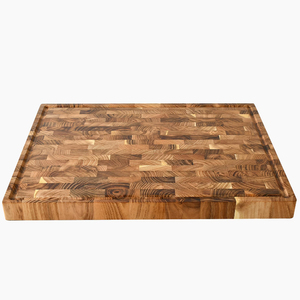 Planche à découper en bois de luxe en gros, planche de boucher en bois massif, planche à découper et à découper le bœuf, accessoire de cuisine de haute qualité, cadeau à prix réduit - Product Image 1