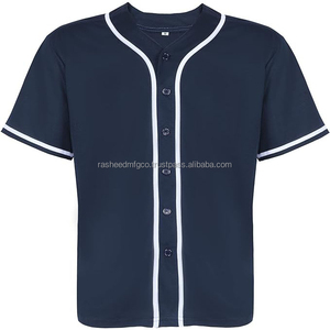 Maillot de baseball personnalisé par sublimation à la mode Chemise de style personnalisé Vente en gros Maillot de jeu de baseball Chemise de baseball - Product Image 5