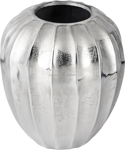 Decoración de lujo para el hogar, Metal florero de alta calidad, diseño de lujo martillado para mesa, sala de estar y hogar - Product Image 1