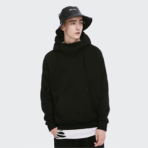 Sudaderas con capucha personalizadas para hombre, sudaderas baratas sin estampado, sudaderas extragrandes de forro polar para gimnasio y deportes al aire libre, oferta económica. - Product Image 3