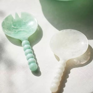 Utensilios de Cocina Personalizados con Cuentas de Resina, No Tóxicos, para Servir Ensaladas, Accesorios de Cocina para el Hogar y Hoteles - Product Image 1