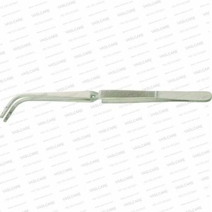 Pince à tampon Jackson 22 cm – Instruments ORL en acier inoxydable – Pinces de tamponnage de gaze laryngée haute précision 8,75 po - Product Image 3